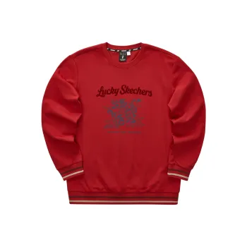 Skechers New Year Sweatshirt Unisex Berry Red