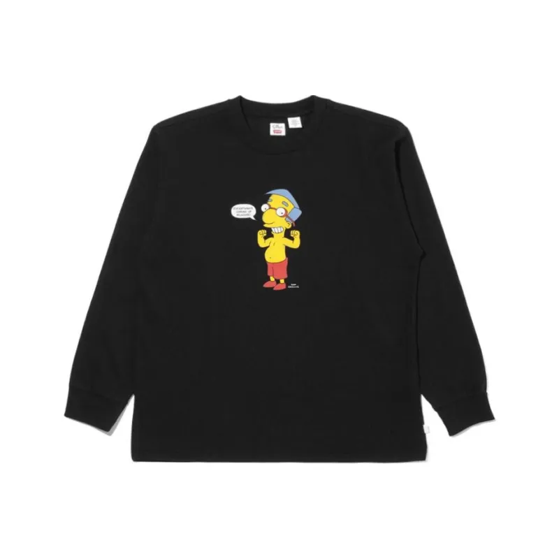 Levi's x THE SIMPSONS Sweatshirt Men's Black-0