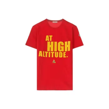 Moncler T Shirts Men Red