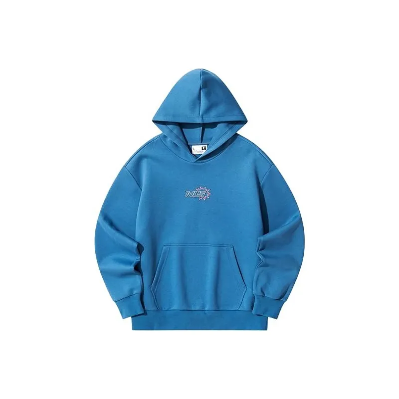 QIAODAN Sweatshirt Men's Vintage Blue-0