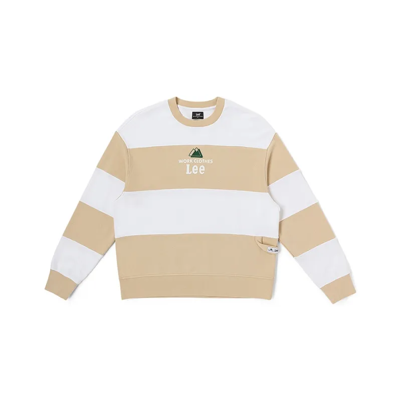 Lee Buddy Lee Series FW23 Sweatshirt Unisex Beige-0