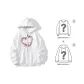 White Regular (Comes with Regular Sweatshirt)