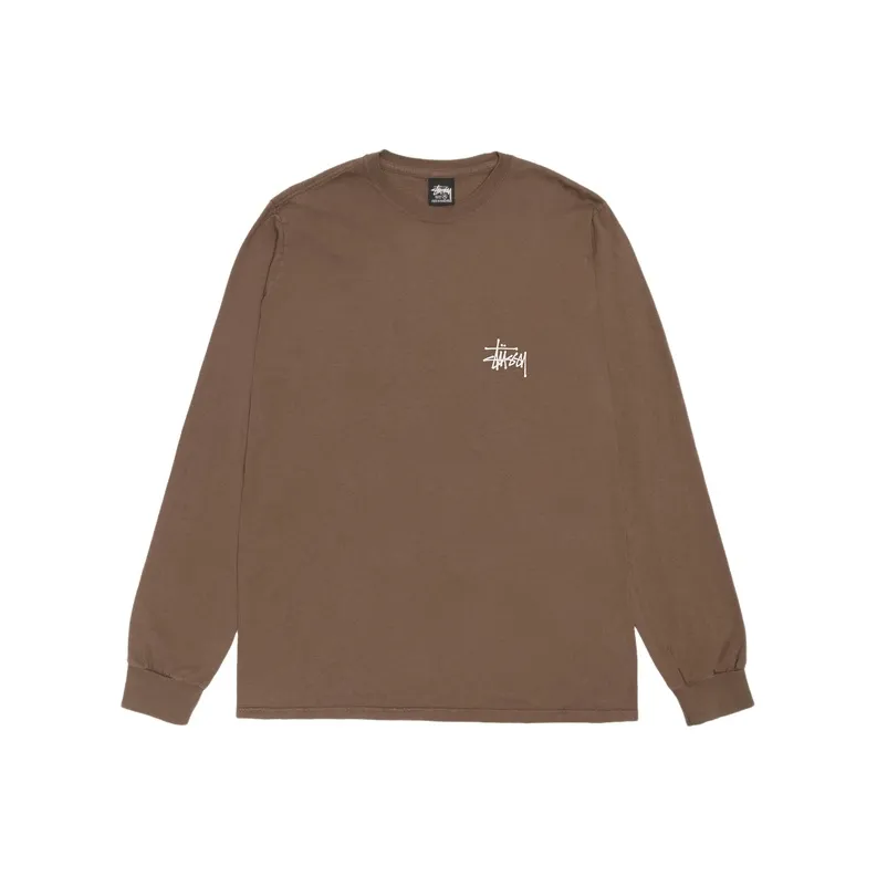 Stussy Basic Long Sleeve Tee-0