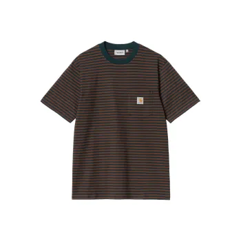 Carhartt WIP SS24 S/S Verner Pocket T Shirt T Shirt Unisex Duck Blue