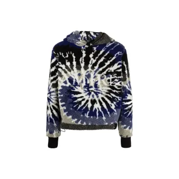 AMIRI Tie Dye Polar Fleece Hoodie