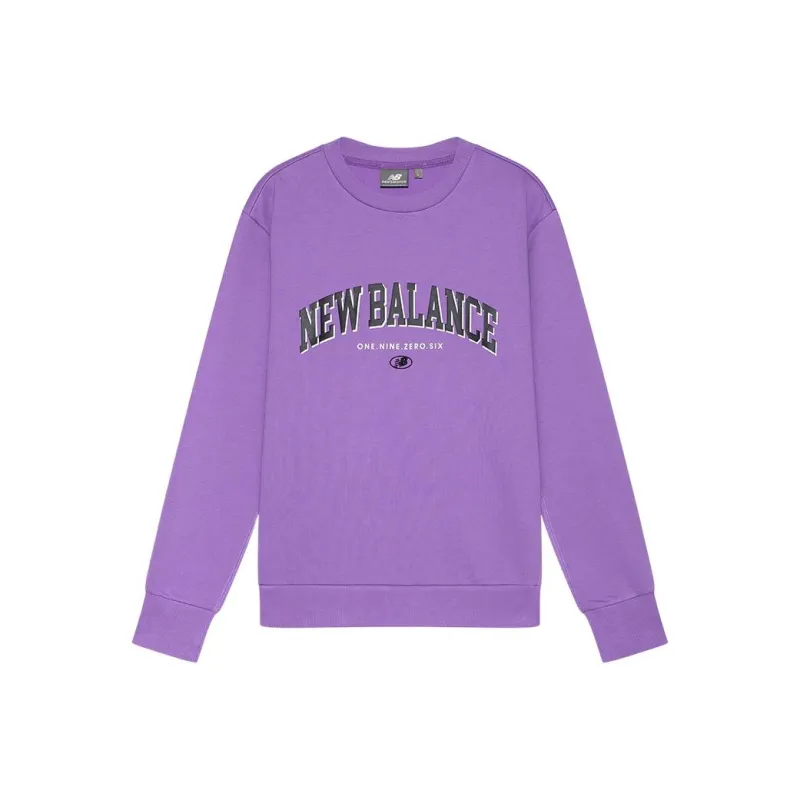 New Balance Sweatshirts Unisex Purple-0
