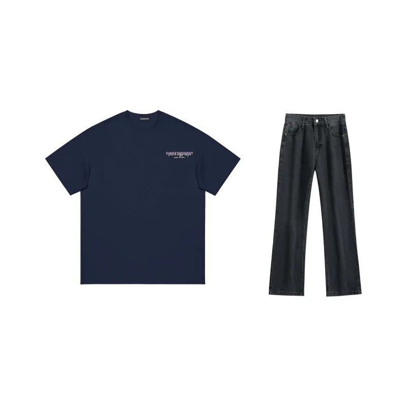 SUNSETMONENT Casual Sportswear Unisex-11