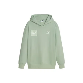PUMA Hoodie « Icons Of Unity » Classics Sweatshirt Unisex Mist Green