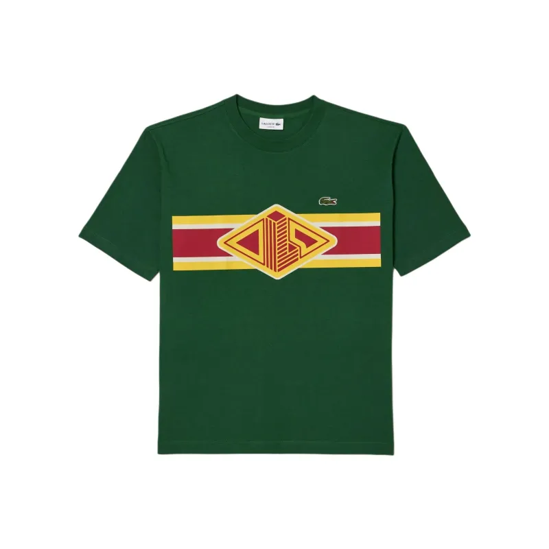 LACOSTE Logo-print Crew-neck T-shirt-0