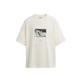 ZARA T Shirt Men's Frosted White