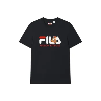 FILA x Maison Kitsune Little Fox T Shirt Men's Legend Blue