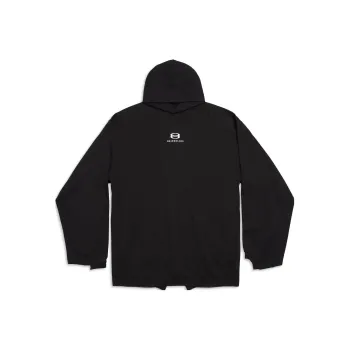 Balenciaga FW23 Sweatshirt Loose Fit Style Unisex Black