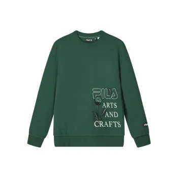 FILA x V&A Sweatshirt Men's Shadow Green