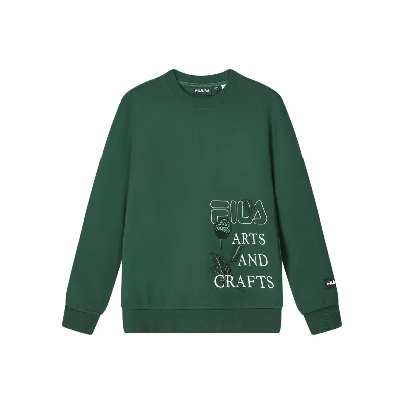 FILA x V&A Sweatshirt Men's Shadow Green-0