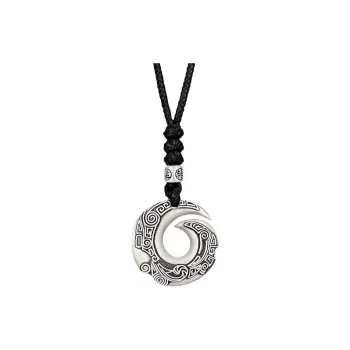 AITAO 999 Fine Silver Sterling Silver Necklaces Men's