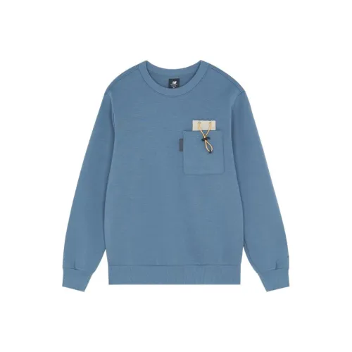 New Balance Sweatshirts Men Blue