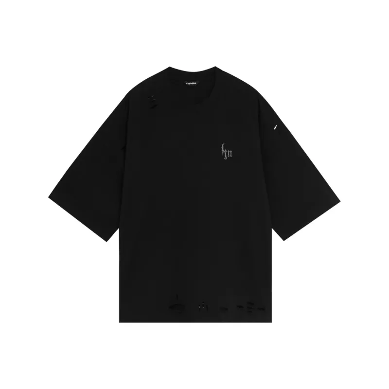 LUJIAMEN T Shirts Unisex Black-0