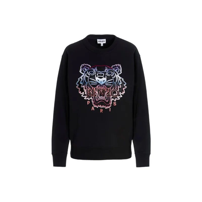KENZO Classic Tiger Head SS22 Sweatshirt Men's Black-0