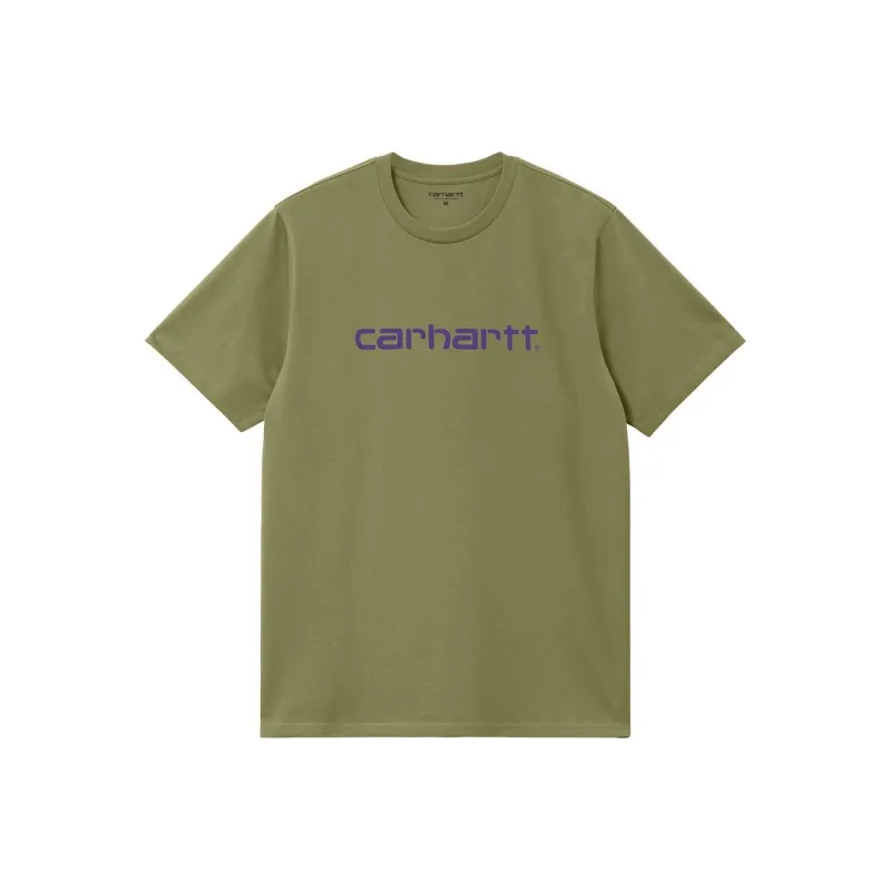 Carhartt WIP Script Short Sleeve T Shirt-0