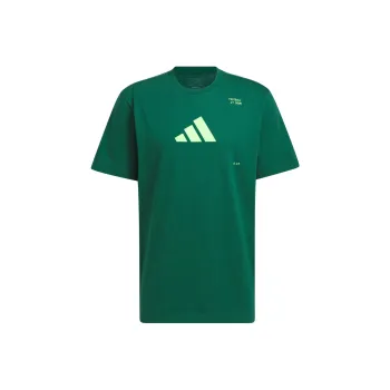 Adidas FOOTBALL CATEGORY GRAPHIC T-Shirt Men's Preppy Green