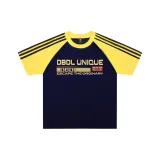 Yellow & Navy Blue