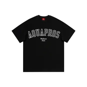 AQUAPROS T Shirts Unisex Black