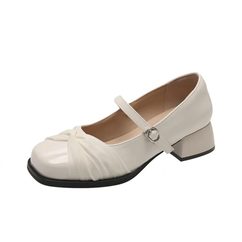 AJPAP Block Heel High Heels Women's-0