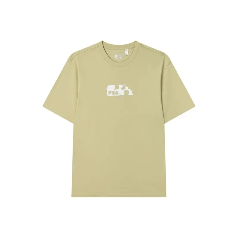 FILA ORIGINALE SS25 T Shirt Men's Wheat Yellow-0