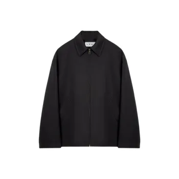 LOEWE SS25 Jackets Coats Men's Black