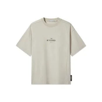 Cabbeen T Shirts Men Light Gray 16