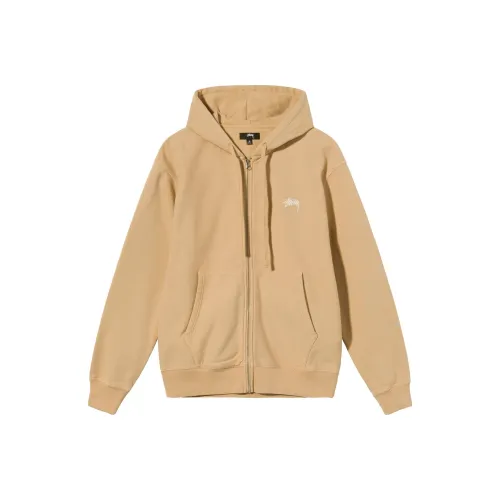 Stussy Stock Logo Zip Hoodie