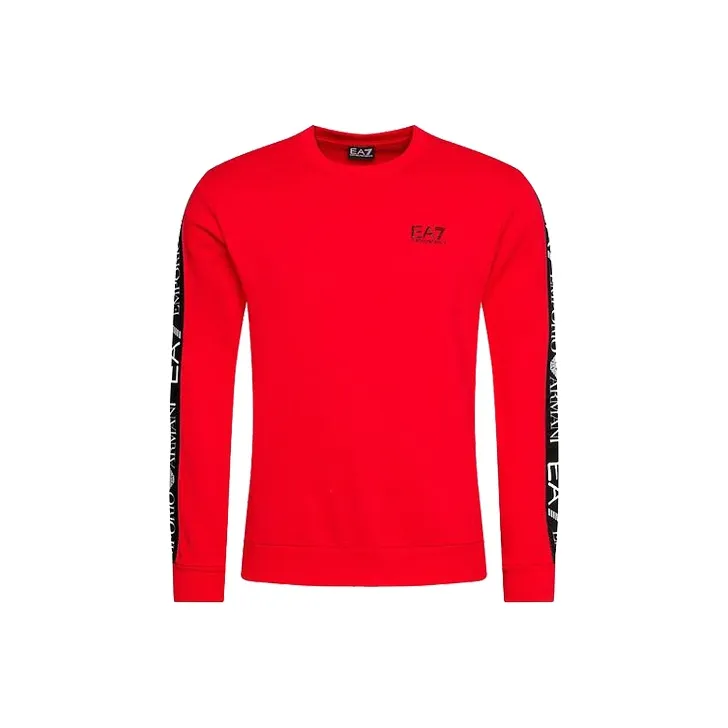 EMPORIO ARMANI EA7 Sweatshirts Men Red-0