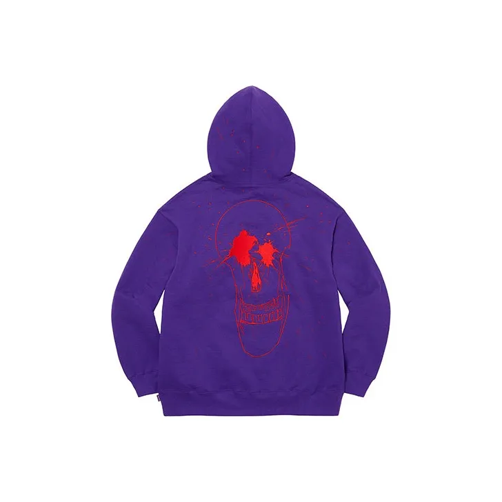 Supreme Ralph Steadman Skull Hooded Sweatshirt-8