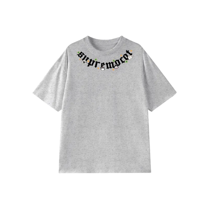 Supremo Cat T Shirts Unisex-30
