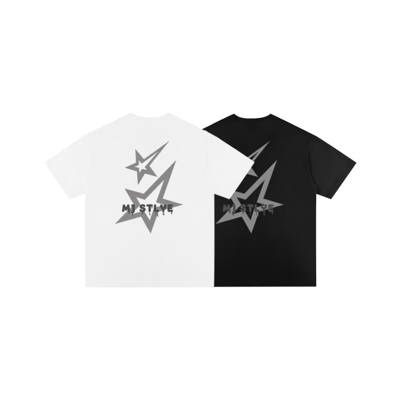 MJ STYLE T Shirt Unisex Two Piece Set-0