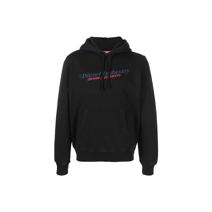 DIESEL Sweatshirts Men Black-0