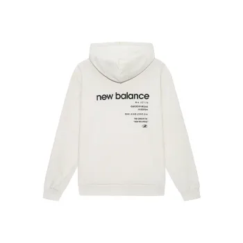 New Balance Sweatshirts Unisex Cream White