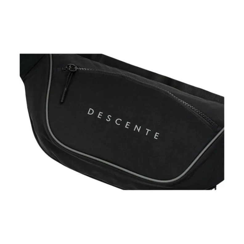 DESCENTE Nylon Fanny Pack Unisex Black-3