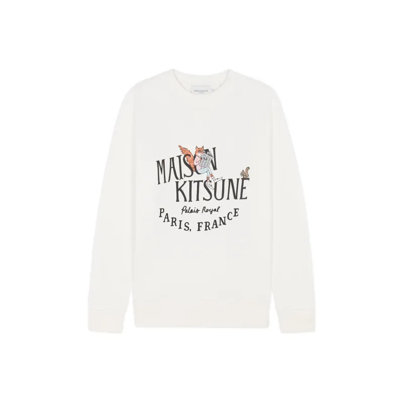 Maison Kitsune Sweatshirts Men White-0