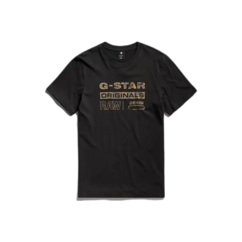 G STAR RAW T Shirts Men Black-0