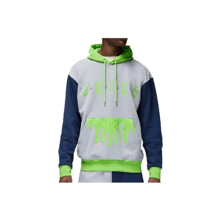 Jordan Flight Fleece Pullover Hoodie Sweatshirt Men's Multicolor-0