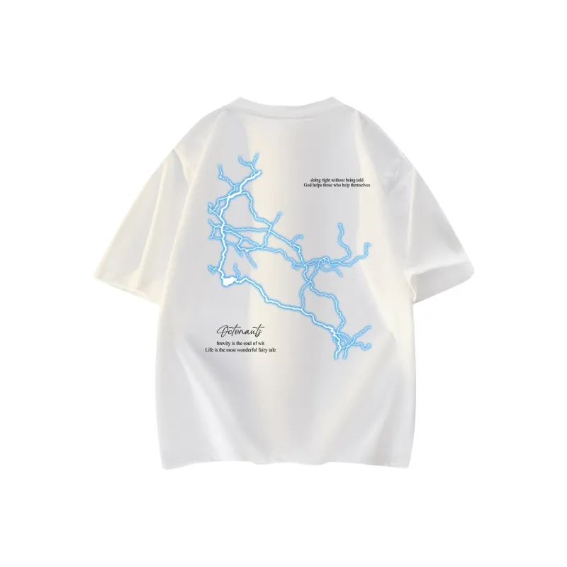 Small Columns Under The Sea T Shirt Men's-3