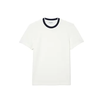 LACOSTE T Shirts Men Cream