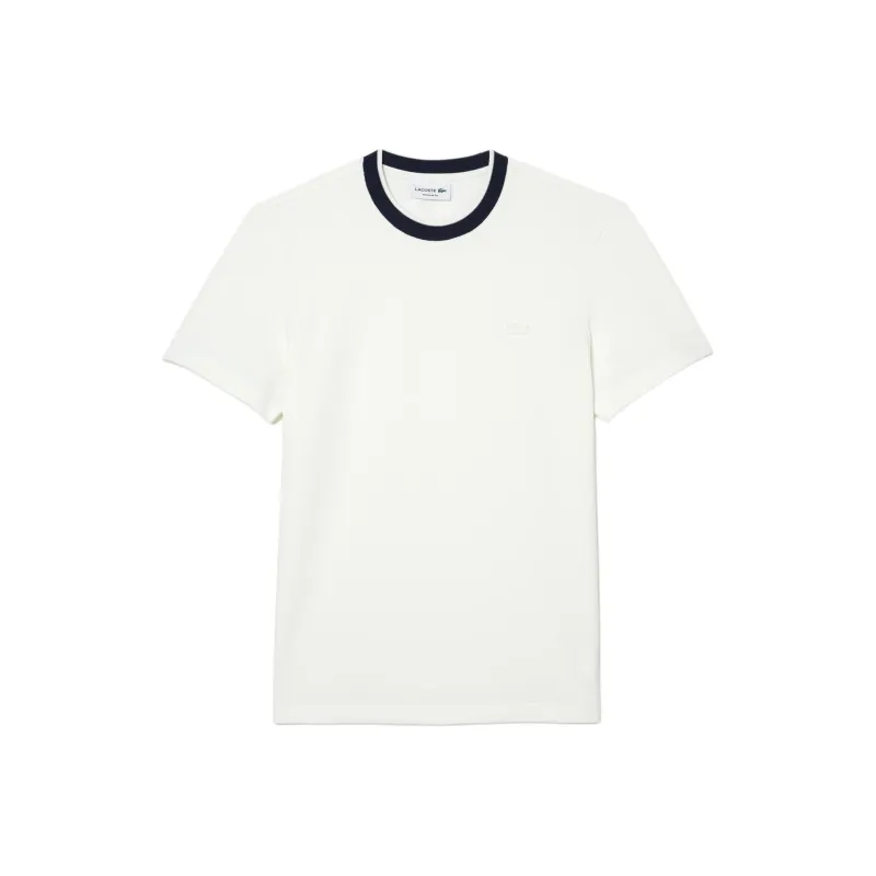 LACOSTE T Shirts Men Cream-0