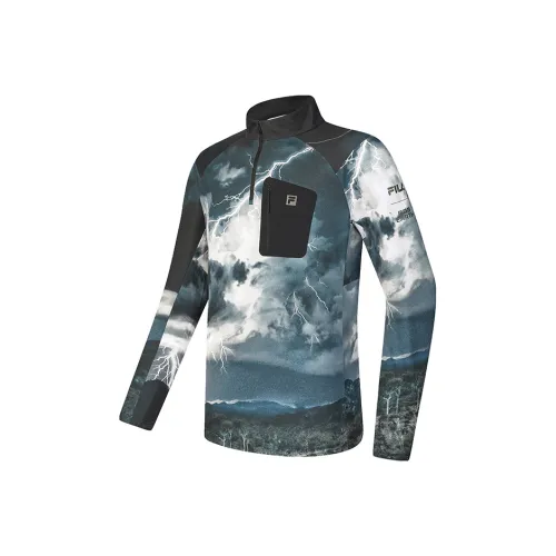 FILA x BBC EARTH T Shirt Men's All Over Print