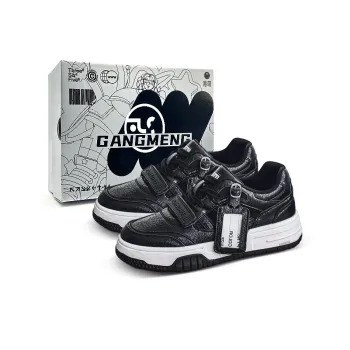 Hong Kong Meng Slip Resistant Breathable Height Increasing Low Top Skateboard Shoes Men's
