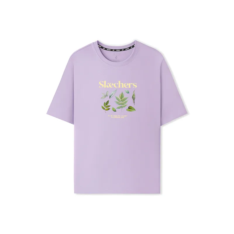 Skechers Sportlife SS25 T Shirt Unisex Lavender-0