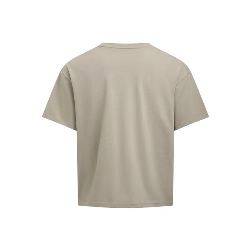 Under Armour SS25 T Shirt Men's Taupe/Sand Pink/Downpour Gray-1