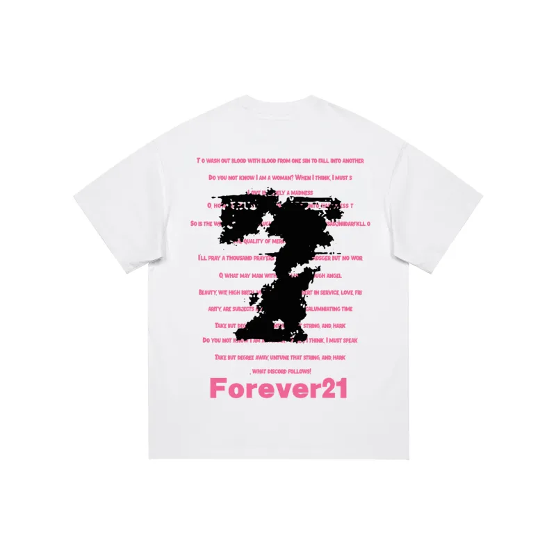 FOREVER 21 T Shirts Unisex-3