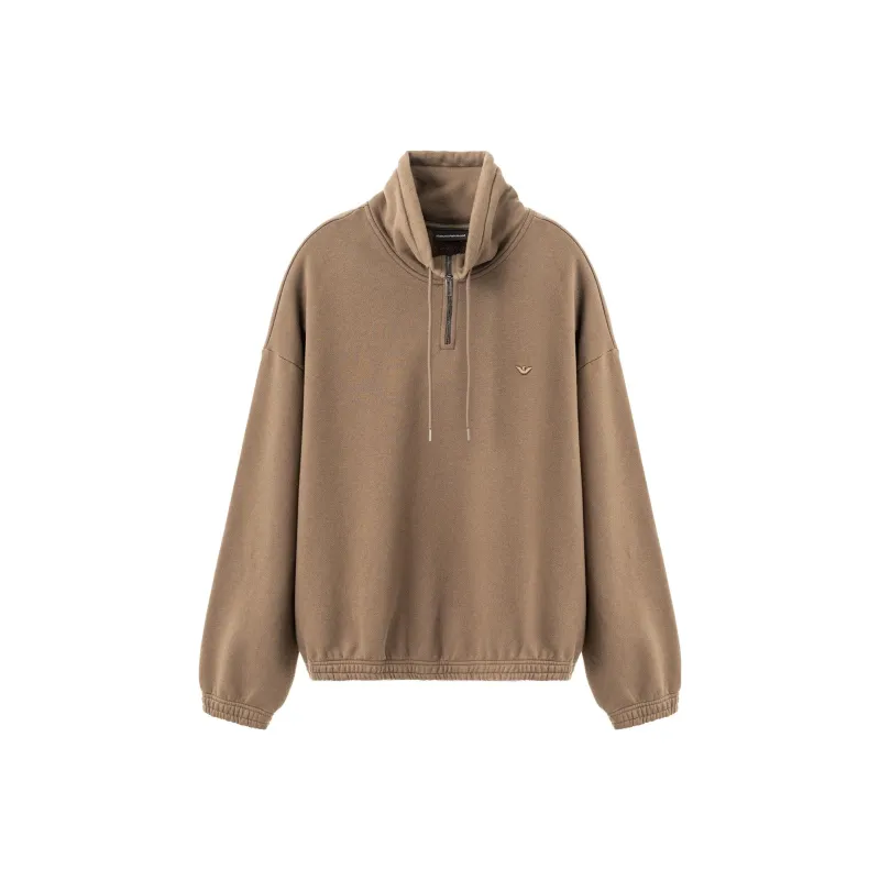 EMPORIO ARMANI FW23 Sweatshirt Men's Khaki-0